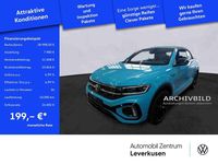 Gebraucht VW T-Roc Cabriolet R-line 150 PS (110 kW) 2023 Blau Cabrio