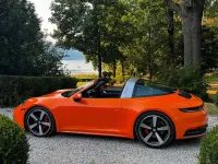 Gebraucht Porsche 911 Targa 4S Chrono 450 PS (330 kW) 2021 Orange Cabrio