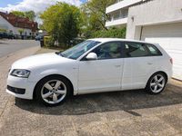 Gebraucht Audi A3 S-Line 120 PS (88 kW) 2010 Weiß Kleinwagen