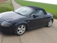 Gebraucht Audi TT Roadster 150 PS (110 kW) 2002 Schwarz Cabrio