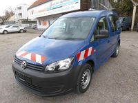 Second-hand VW Caddy 109 CP (80 kW) 2013 Albastru Monovolum