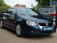 Brugt VW Eos 206 HK (151 kW) 2008 Blå Cabriolet