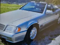 Gebraucht Mercedes SL500 320 PS (235 kW) 1994 Silber Cabrio