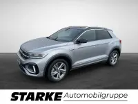 Gebraucht VW T-Roc R-line 150 PS (110 kW) 2022 Grau (indiumgrau metallic) SUV