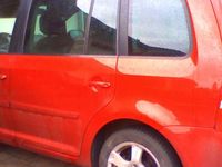 Gebraucht VW Touran Basis 116 PS (85 kW) 2003 Rot Van / Kleinbus