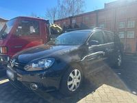 Gebraucht VW Golf VII Highline 105 PS (77 kW) 2012 Schwarz Kombi