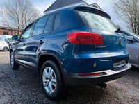 Gebraucht VW Tiguan Trendline 125 PS (91 kW) 2012 Blau SUV