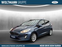 Gebraucht Ford Fiesta Titanium 101 PS (74 kW) 2019 Blau Kleinwagen
