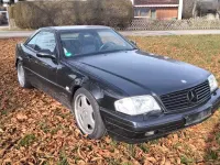 Gebraucht Mercedes SL320 224 PS (164 kW) 1998 Schwarz Cabrio