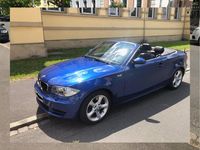 Gebraucht BMW 123 Cabriolet 204 PS (150 kW) 2009 Blau Cabrio