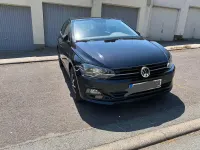 Gebraucht VW Polo Comfortline 95 PS (69 kW) 2018 Schwarz Kleinwagen