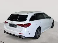 Gebraucht Mercedes C220 AMG line 200 PS (147 kW) 2023 Polarweiß Kombi