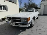 Gebraucht Mercedes SL500 245 PS (180 kW) 1988 Weiß Cabrio