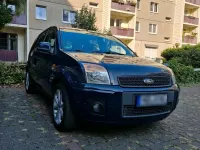 Gebraucht Ford Fusion 80 PS (58 kW) 2011 Blau Kleinwagen