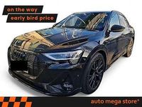 Gebraucht Audi e-tron Sportback S-Line 300 kW (408 PS) 2022 Mythosschwarz metallic SUV