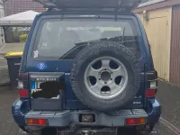 Gebraucht Mitsubishi Pajero 125 PS (91 kW) 1999 Blau SUV
