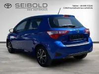 Gebraucht Toyota Yaris Basis 100 PS (73 kW) 2018 Titanblau metallic