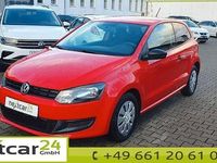 Gebraucht VW Polo Trendline 69 PS (50 kW) 2011 Rot Kleinwagen
