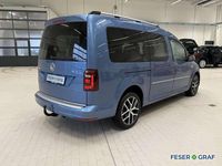 Gebraucht VW Caddy Highline 102 PS (75 kW) 2020 Acapulcoblau metallic Van / Kleinbus
