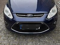 Gebraucht Ford Grand C-Max Titanium 150 PS (110 kW) 2012 Blau Van / Kleinbus