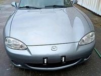 Usata Mazda MX5 110 CV (80 kW) 2002 Argento Cabrio