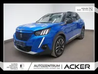 Gebraucht Peugeot e-2008 GTi 100 kW (136 PS) 2022 Blau SUV