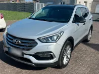 Gebraucht Hyundai Santa Fe 202 PS (148 kW) 2017 Silber SUV