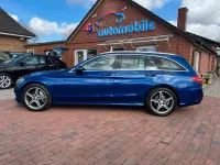Gebraucht Mercedes C200 AMG line 136 PS (100 kW) 2016 Blau Kombi