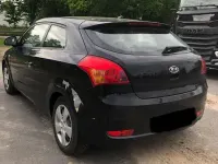 Brugt Kia Ceed 126 HK (92 kW) 2008 Sort Hatchback