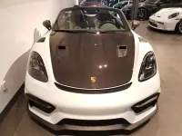Neu Porsche Boxster Spyder 500 PS (367 kW) 2025 Weiß Cabrio