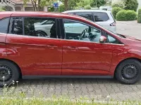 Gebraucht Ford Grand C-Max Titanium 150 PS (110 kW) 2016 Rot Van / Kleinbus