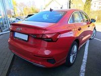 Gebraucht Audi A3 Advanced 116 PS (85 kW) 2022 Tangorot metallic (metallic) Limousine