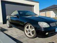 Gebraucht Mercedes SLK230 197 PS (144 kW) 2000 Schwarz Cabrio