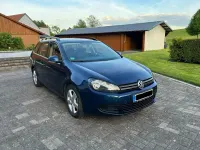 Gebraucht VW Golf VI 105 PS (77 kW) 2010 Blau Kleinwagen