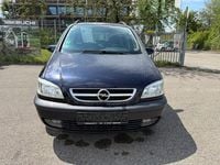 Gebraucht Opel Zafira Basis 97 PS (71 kW) 2003 Blau Van / Kleinbus