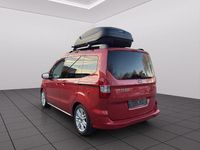 Gebraucht Ford Tourneo Courier Titanium 101 PS (74 kW) 2016 Rot Van / Kleinbus