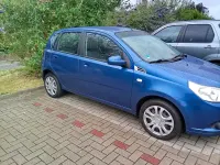 Gebraucht Chevrolet Aveo 2009 Blau Kleinwagen