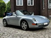 Gebraucht Porsche 911 Carrera Cabriolet 272 PS (200 kW) 1995 Silber Cabrio