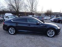 Gebraucht Audi A5 Sportback Basis 150 PS (110 kW) 2018 Mondscheinblau metallic, monds Kleinwagen