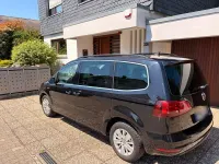 Gebraucht VW Sharan Comfortline 150 PS (110 kW) 2019 Schwarz Van / Kleinbus
