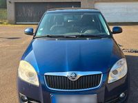 Gebraucht Skoda Fabia 60 PS (44 kW) 2010 Blau Kleinwagen