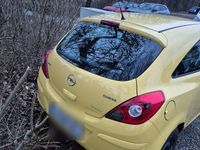 Gebraucht Opel Corsa 80 PS (58 kW) 2009 Gelb Kleinwagen