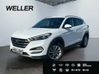 Gebraucht Hyundai Tucson Intro Edition 177 PS (130 kW) 2015 Weiss SUV