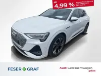 Gebraucht Audi e-tron S-Line 300 kW (408 PS) 2023 Gletscherweiß SUV
