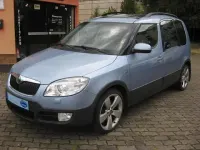 Gebraucht Skoda Roomster Plus Edition 86 PS (63 kW) 2009 Blau Van / Kleinbus