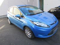 Gebraucht Ford Fiesta Ambiente 82 PS (60 kW) 2009 Blau Kleinwagen