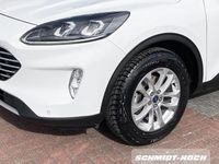Gebraucht Ford Kuga Titanium 150 PS (110 kW) 2021 Frostweiß (weiß) SUV