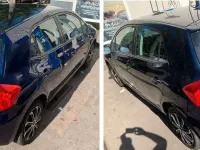 Gebraucht Toyota Auris 124 PS (91 kW) 2007 Blau Kleinwagen