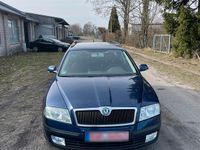 Gebraucht Skoda Octavia 2008 Blau Kombi