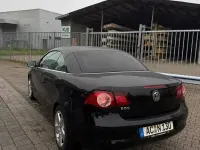 Usata VW Eos 122 CV (89 kW) 2010 Nero Cabrio